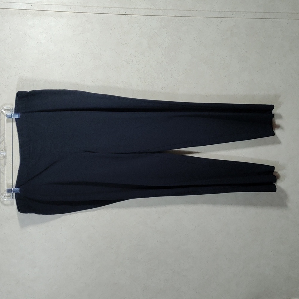 5134 Isaac Mizrahi Live black cropped pants 22W Tall